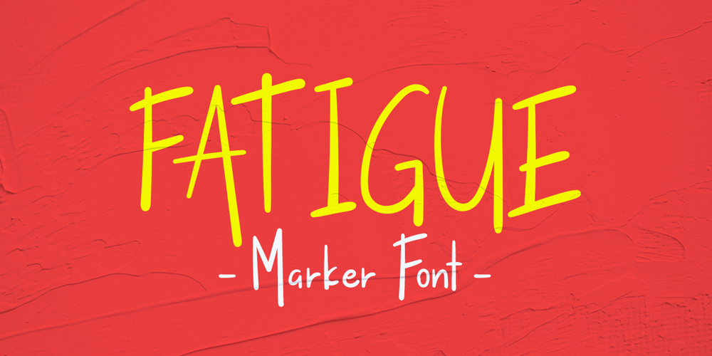 Fatigue font