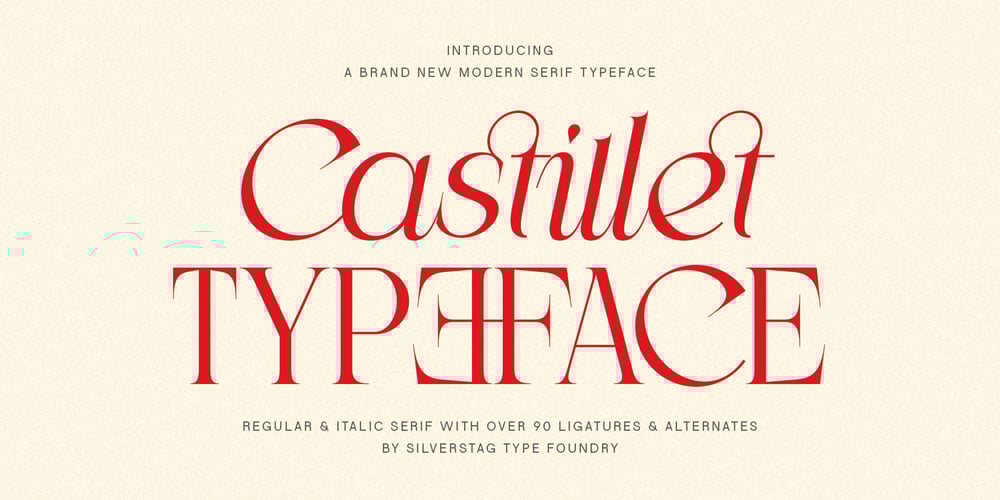 Castillet Serif font