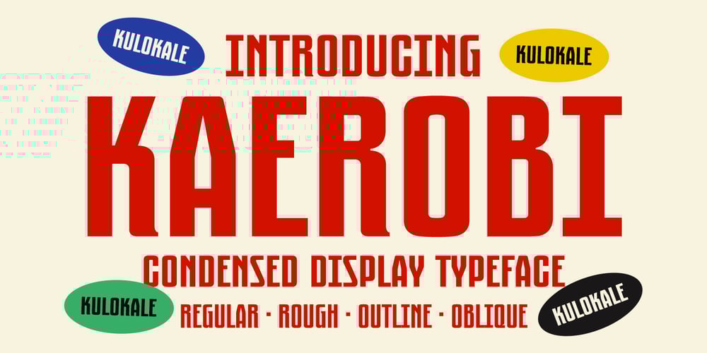 Kaerobi font