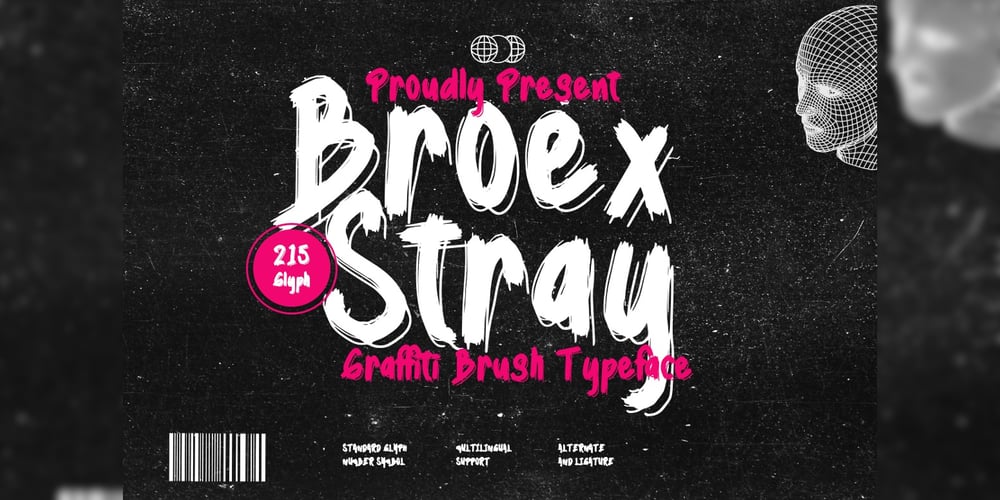 Broex Stray font