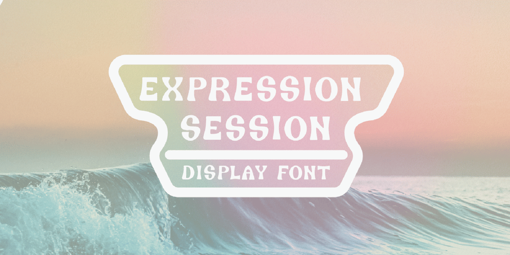 Expression Session font