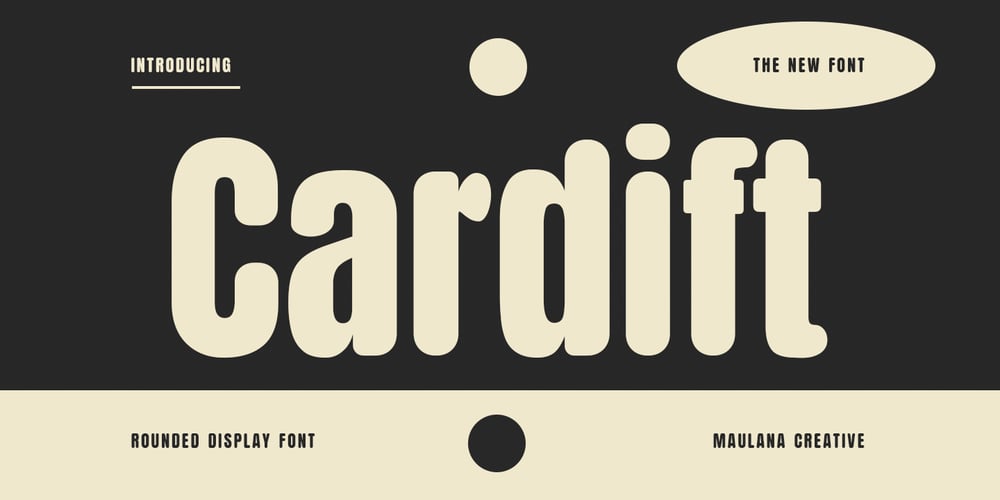 MC Cardift font
