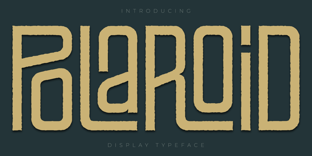Polaroid font