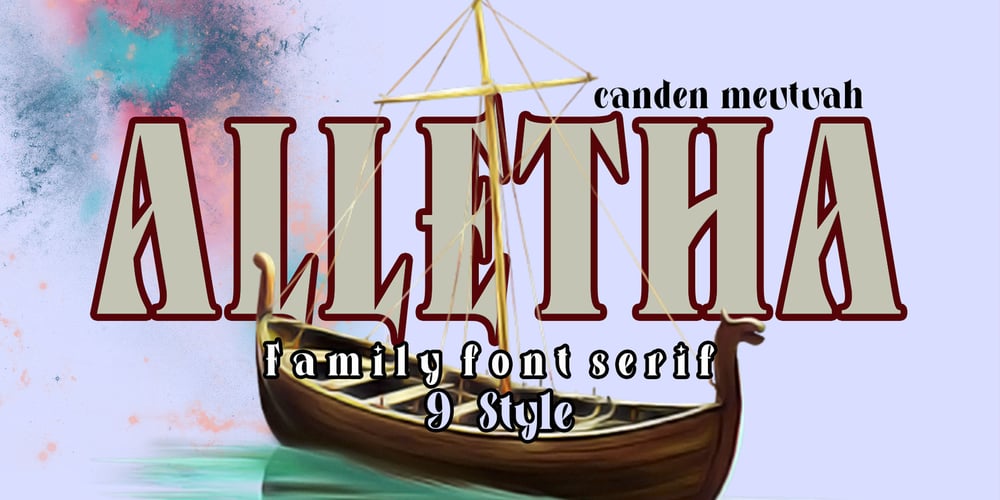 Alletha font
