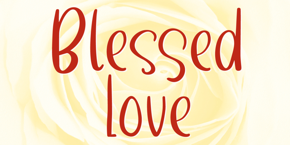 Blessed Love font