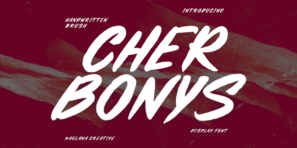 Cherbonys font