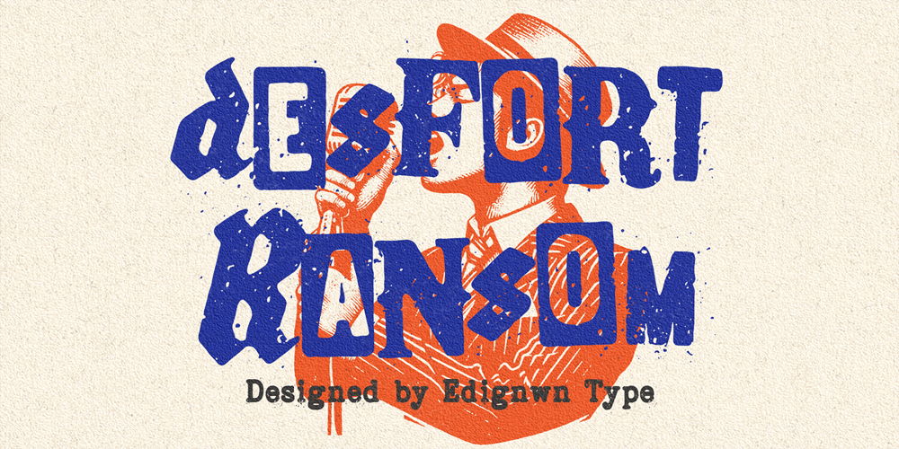 Desfort Ransom font