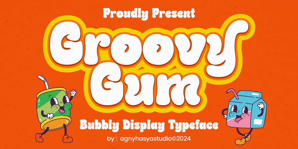 Groovy Gum font