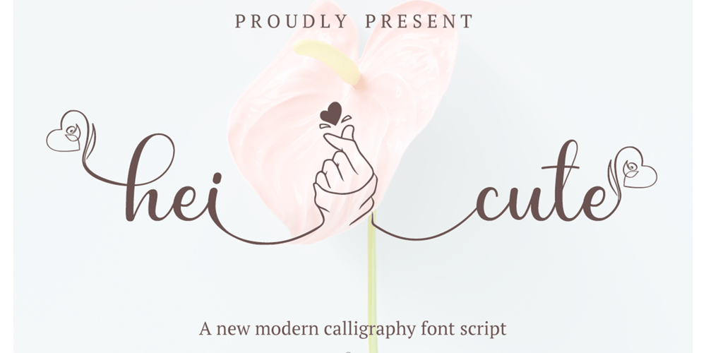 Hei cute font