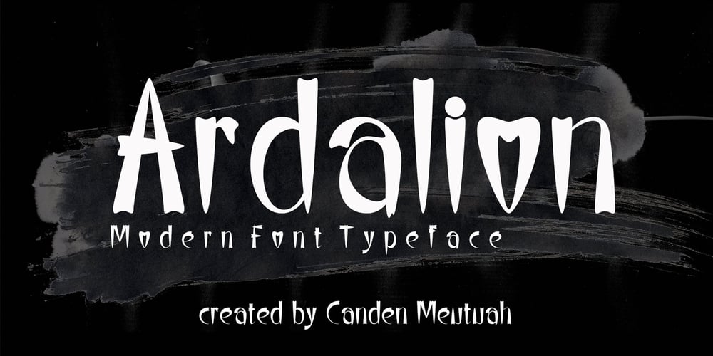 Ardalion font