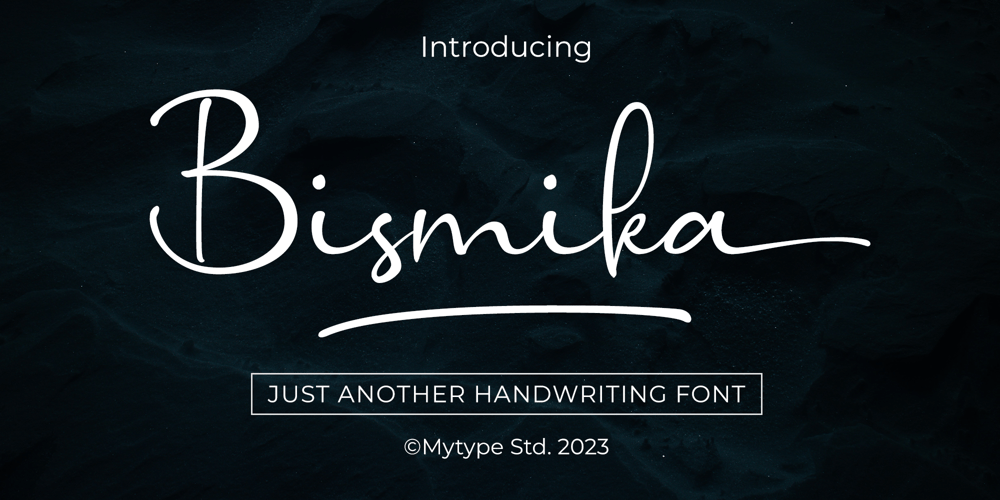 Bismika font