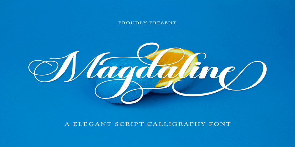 Magdaline Script font