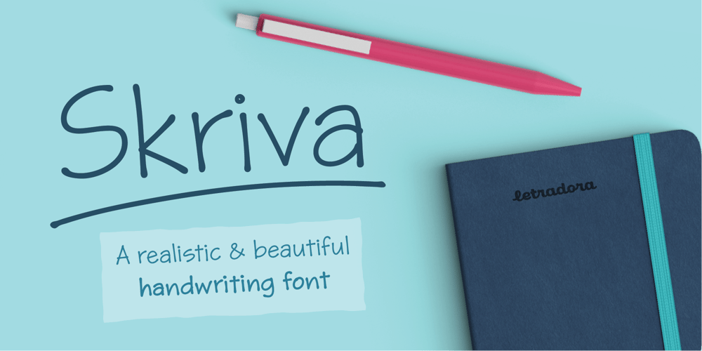 Skriva font