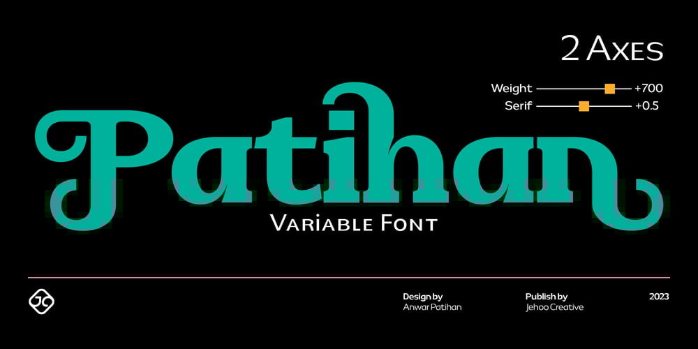 Patihan Variable font