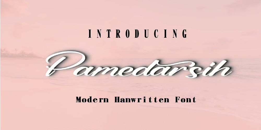 Pamedarsih font
