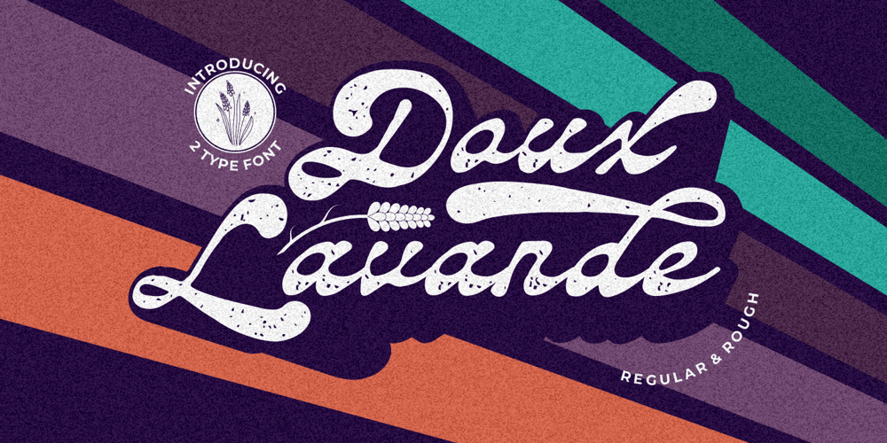 Daux Lavande font