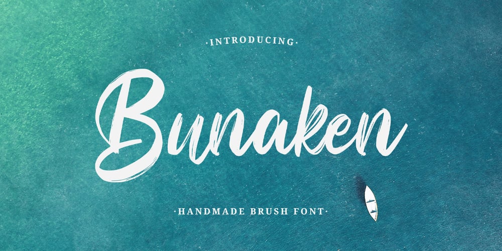 Bunaken font
