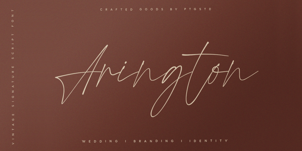 Arington font