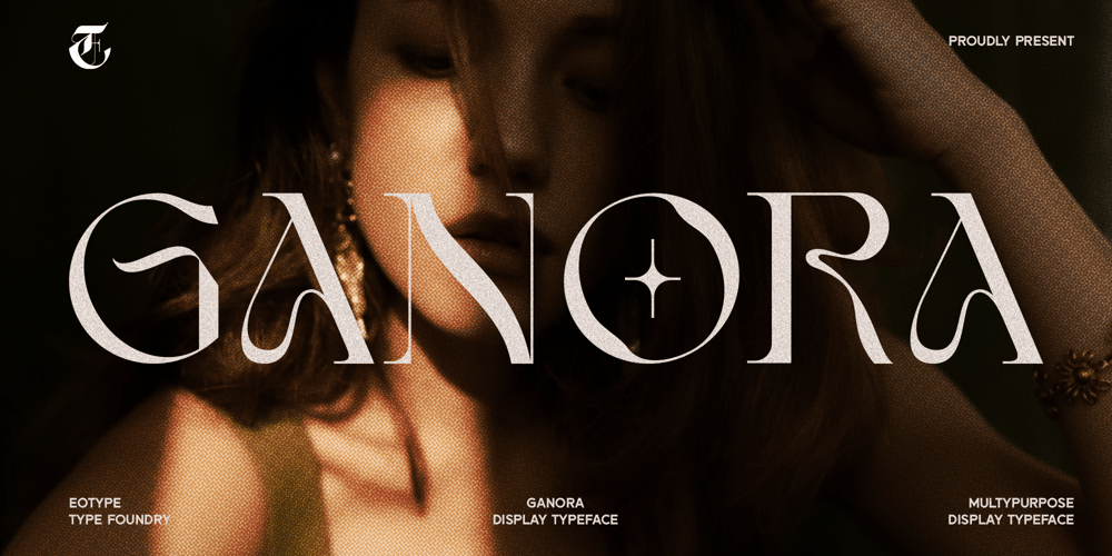 Ganora font