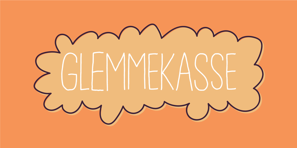 Glemmekasse font