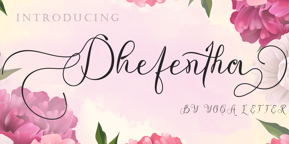 Dhefentha font
