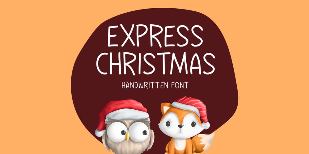 Express Christmas font