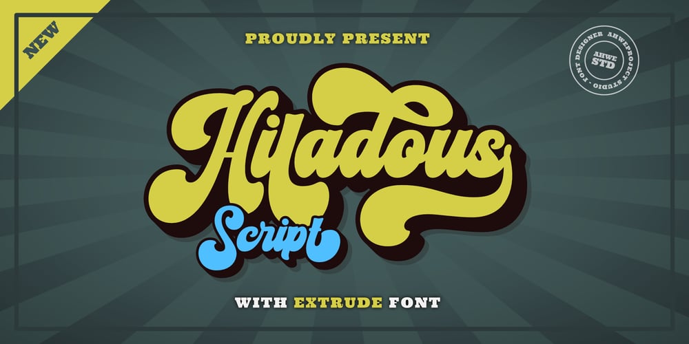 Hiladous font