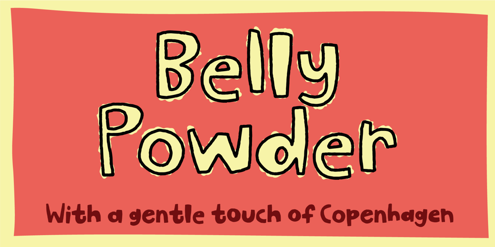 Belly Powder font