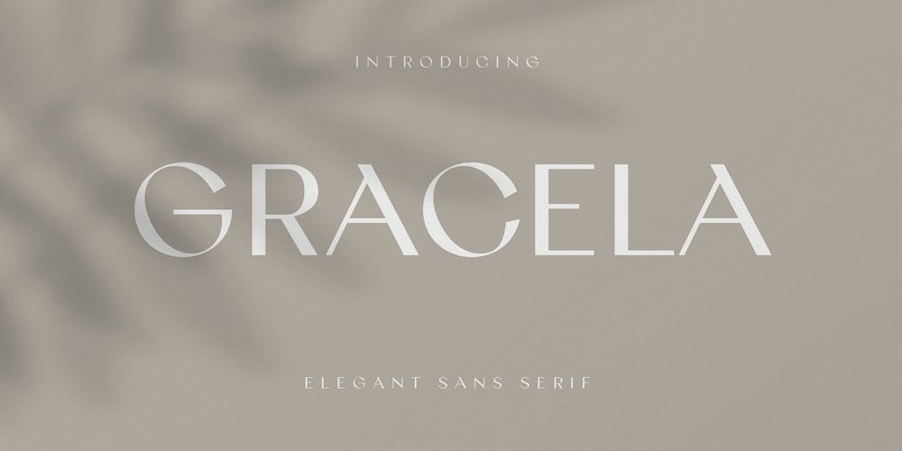Gracela font