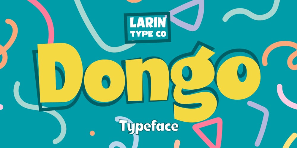 Dongo font