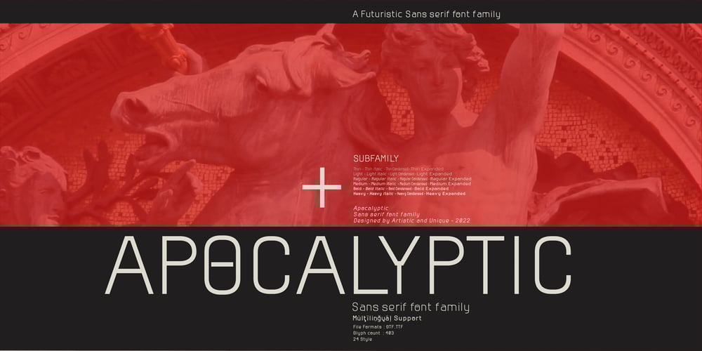 Apocalyptic font