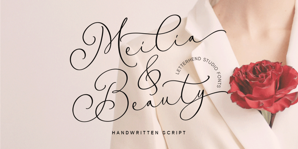 Meilia Beauty font