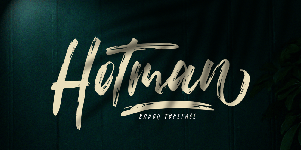 Hotman font
