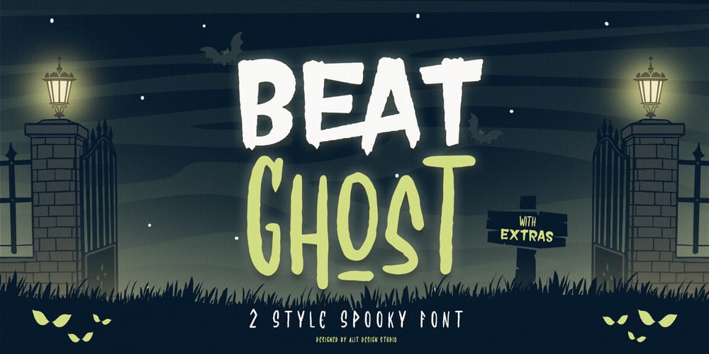 Beat Ghost font