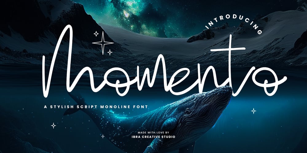 Momento font