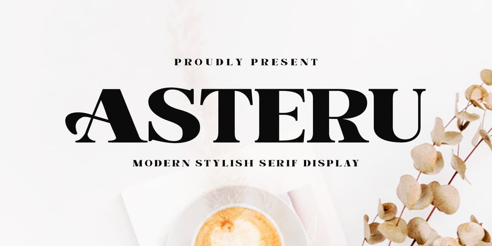 Asteru font