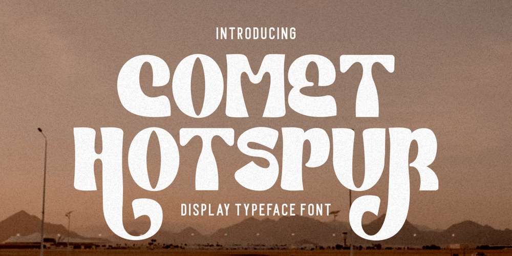 Comet Hotspur font