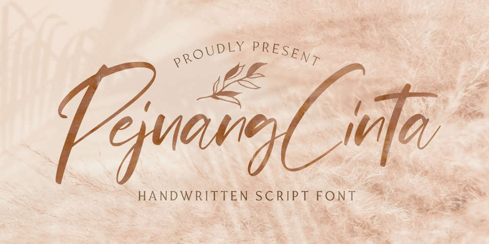 Pejuang Cinta font
