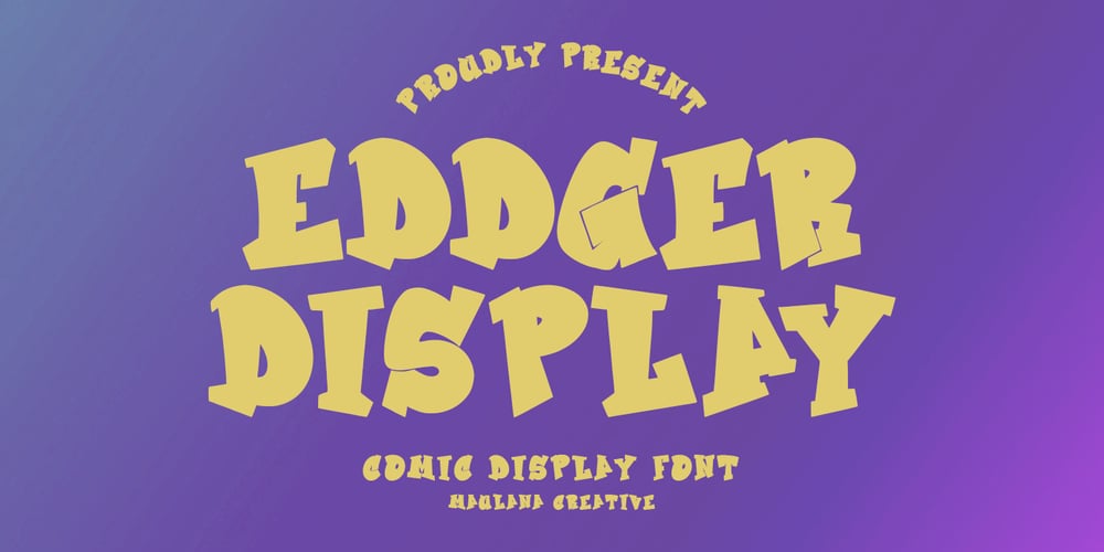 MC Eddger font
