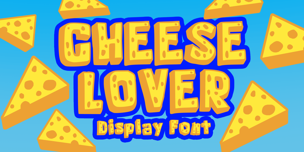 Cheese Lover font