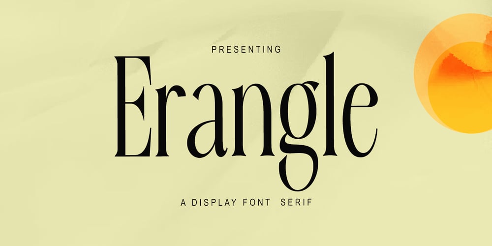 Erangle font