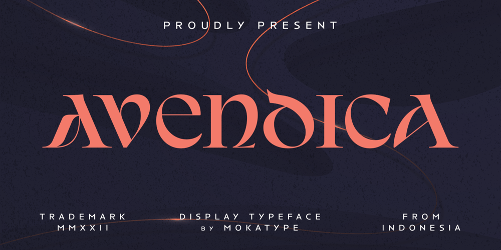 Avendica font