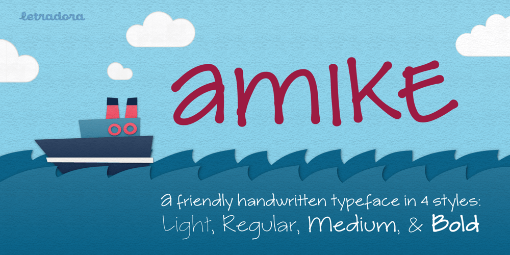 Amike font