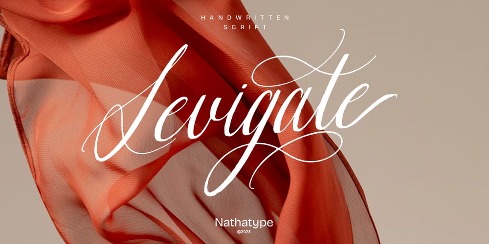 Levigate font