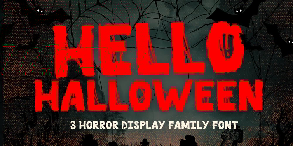 Hello Halloween font