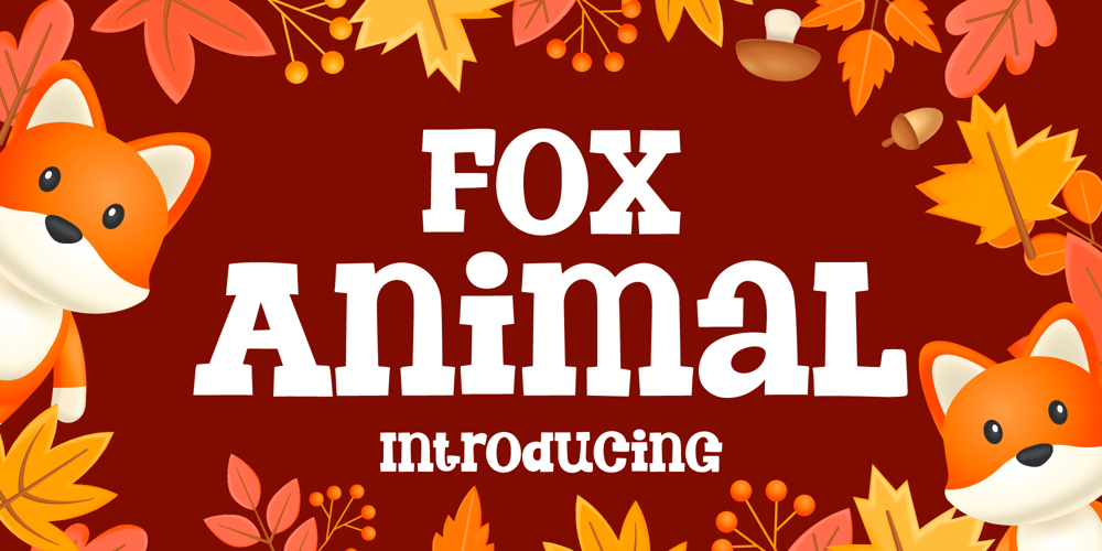Fox Animal font