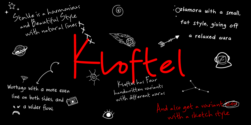 ZT Kloftel font