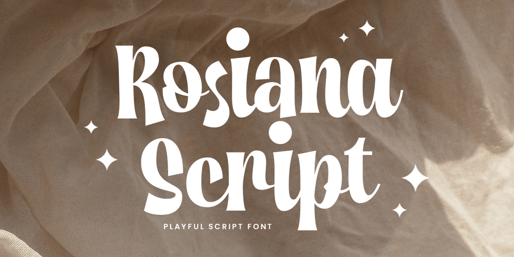 Rosiana Script font