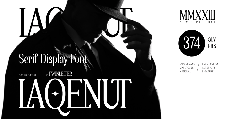 Laqenut font