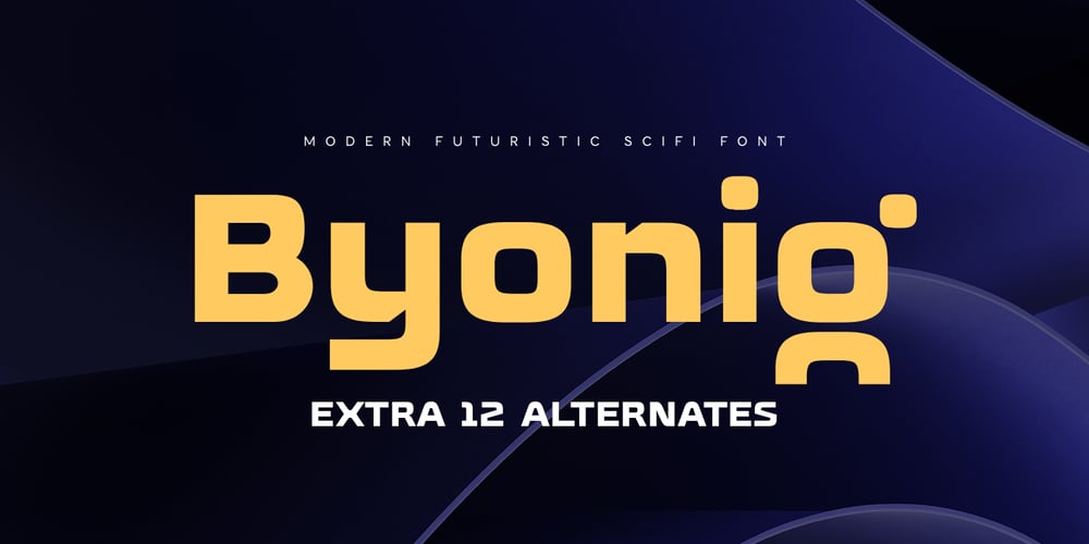 Byonig font